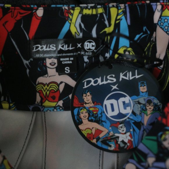 NWT Marvel Living Legends Pleated Mini Skirt. - Picture 6 of 9